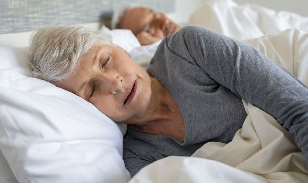 Woman Sleeping for better health